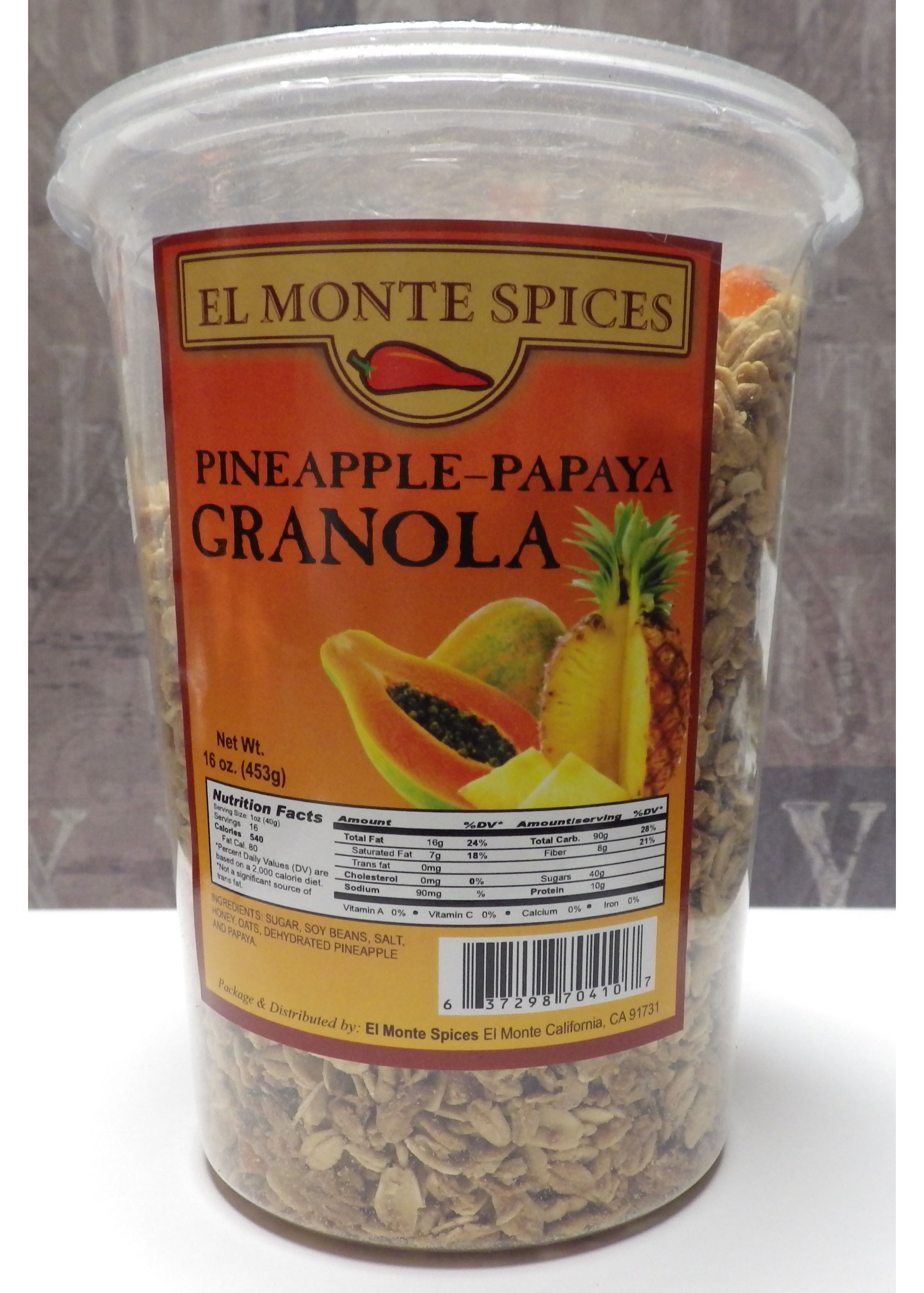 Granola Papaya